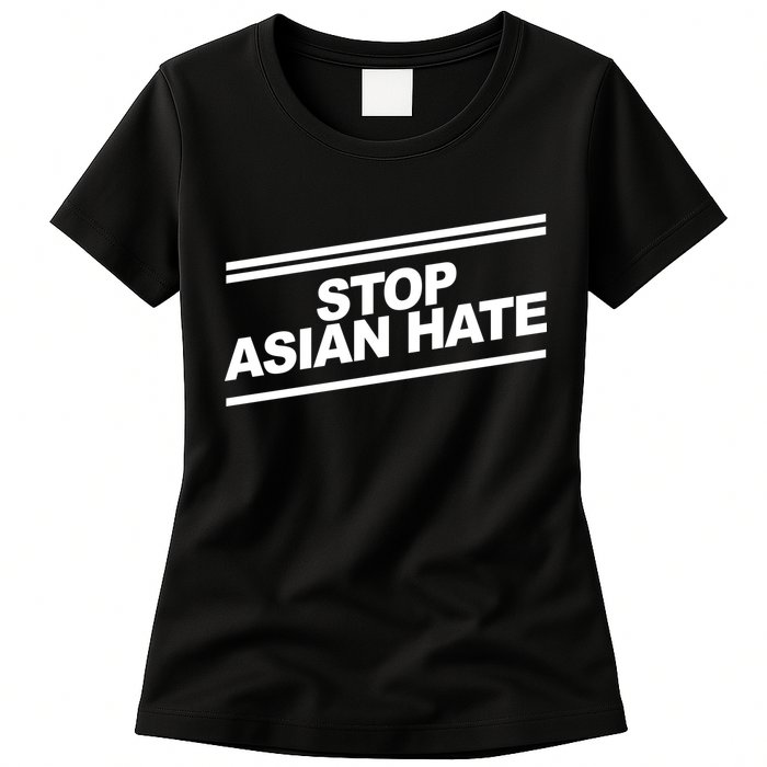 Stop Asian Hate Movement Womens T-Shirt