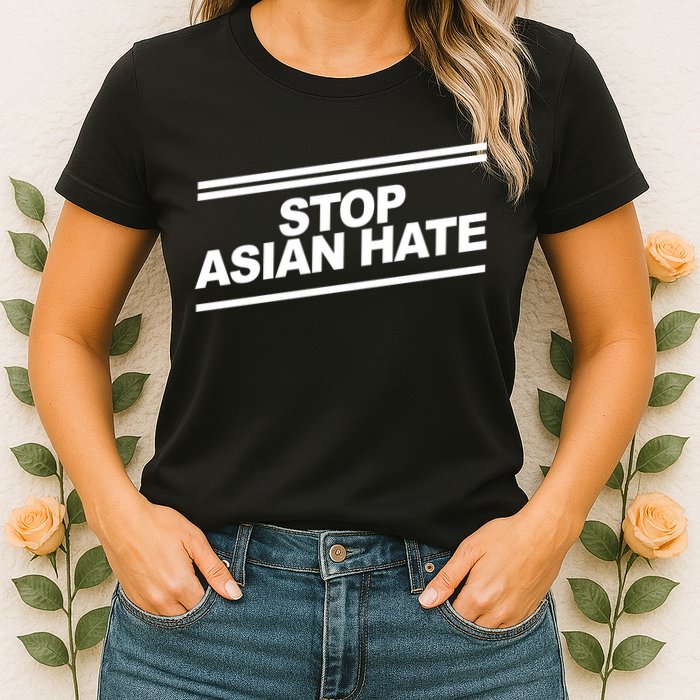 Stop Asian Hate Movement Womens T-Shirt