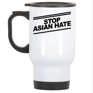 Stop Asian Hate Movement Stainless Steel Travel Mug