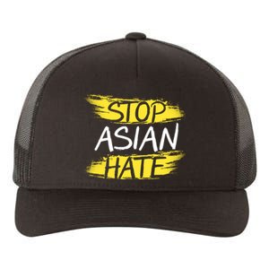 Stop Asian Hate Protest Support Yupoong Adult 5-Panel Trucker Hat