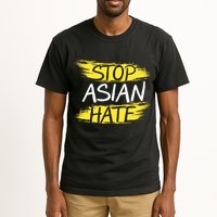 Stop Asian Hate Protest Support Tall T-Shirt