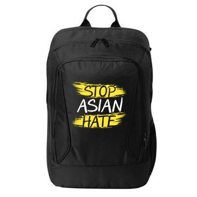 Stop Asian Hate Protest Support City Backpack