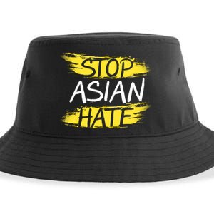 Stop Asian Hate Protest Support Sustainable Bucket Hat