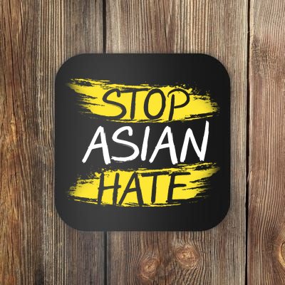 Stop Asian Hate Protest Support Coaster