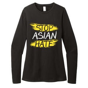 Stop Asian Hate Protest Support Womens CVC Long Sleeve Shirt