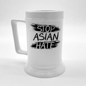 Stop Asian Hate Protest Support Beer Stein