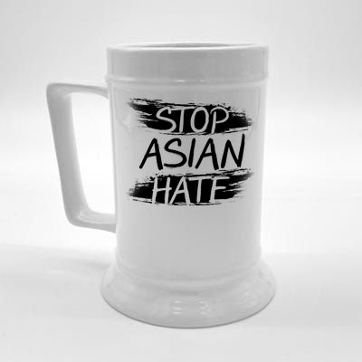 Stop Asian Hate Protest Support Beer Stein