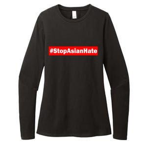 Stop Asian Hate Racism AAPI Womens CVC Long Sleeve Shirt