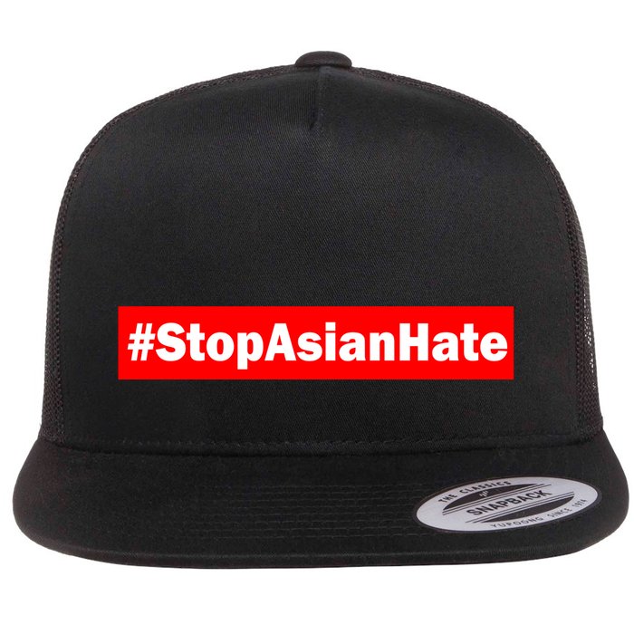 Stop Asian Hate Racism AAPI Flatbill Hat