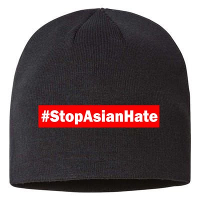 Stop Asian Hate Racism AAPI Sustainable Beanie