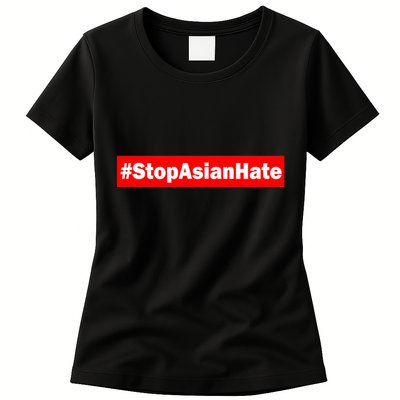 Stop Asian Hate Racism AAPI Womens T-Shirt