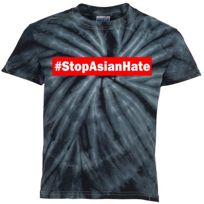 Stop Asian Hate Racism AAPI Kids Tie-Dye T-Shirt