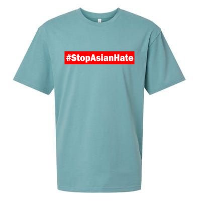 Stop Asian Hate Racism AAPI Sueded Cloud Jersey T-Shirt