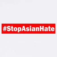 Stop Asian Hate Racism AAPI Garment-Dyed Sweatshirt