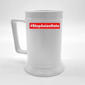 Stop Asian Hate Racism AAPI Beer Stein