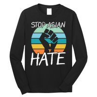 Stop Asian Hate Stand Strong Long Sleeve Shirt