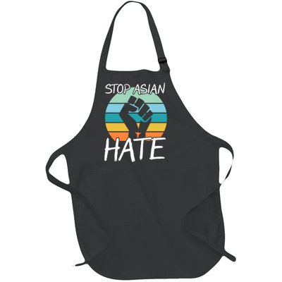 Stop Asian Hate Stand Strong Full-Length Apron With Pockets