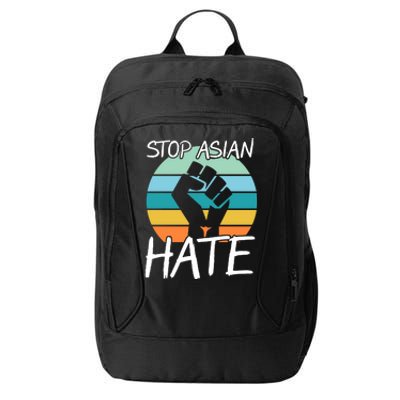 Stop Asian Hate Stand Strong City Backpack