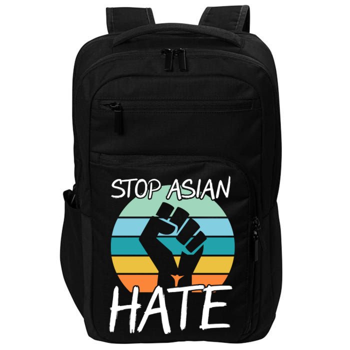 Stop Asian Hate Stand Strong Impact Tech Backpack