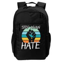 Stop Asian Hate Stand Strong Daily Commute Backpack