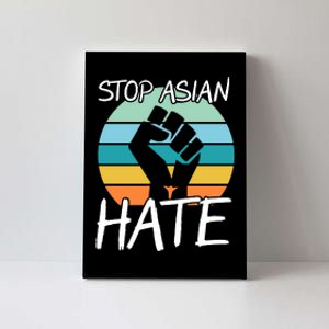 Stop Asian Hate Stand Strong Canvas