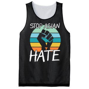 Stop Asian Hate Stand Strong Mesh Reversible Basketball Jersey Tank