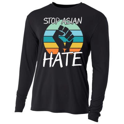 Stop Asian Hate Stand Strong Cooling Performance Long Sleeve Crew