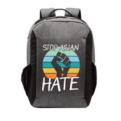 Stop Asian Hate Stand Strong Vector Backpack