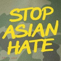 Stop Asian Hate Support Legacy Tie Dye Trucker Hat