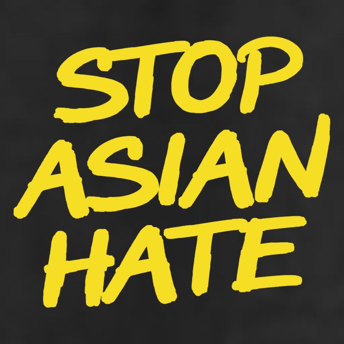 Stop Asian Hate Support Garment-Dyed Heavyweight T-Shirt