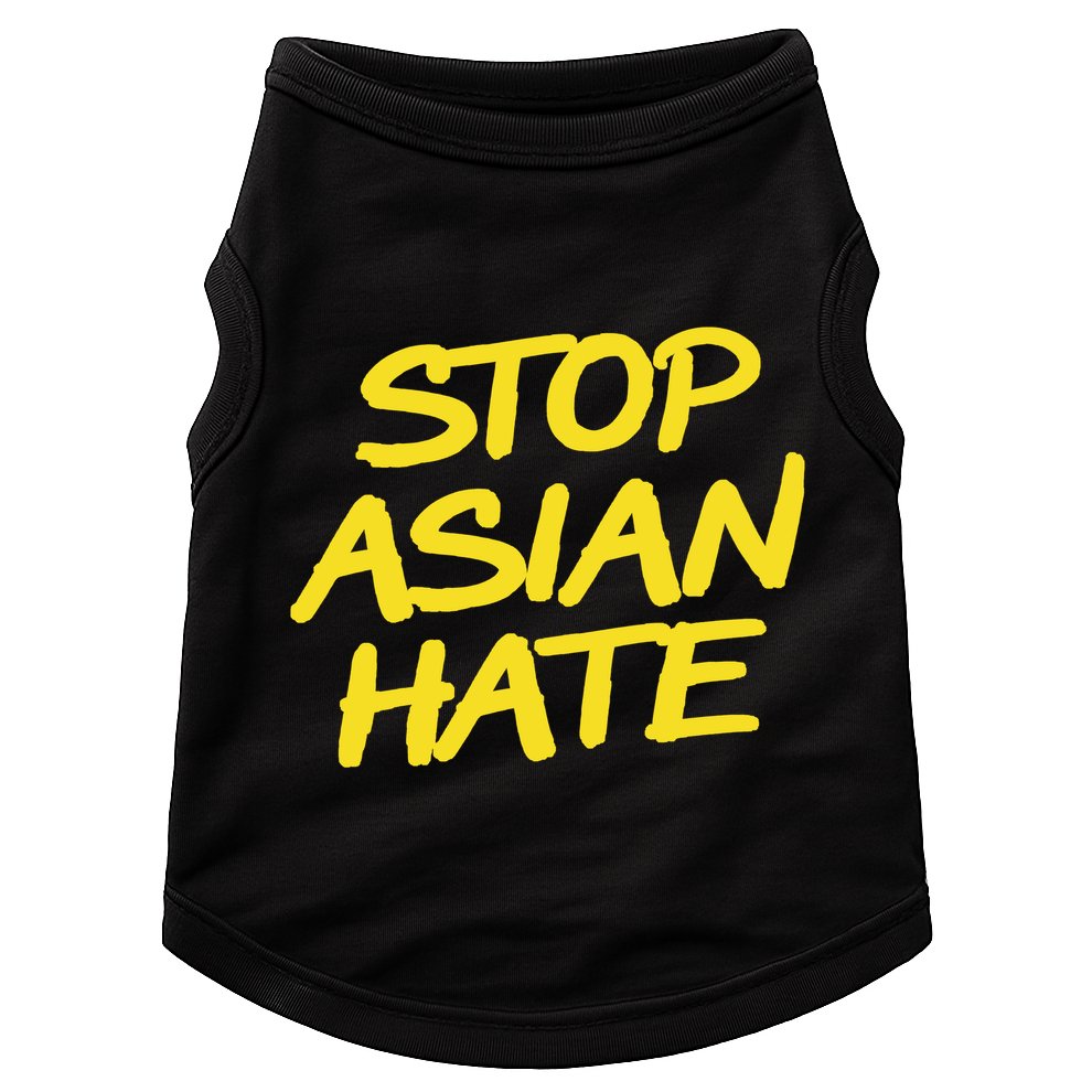 Stop Asian Hate Support Doggie Tank