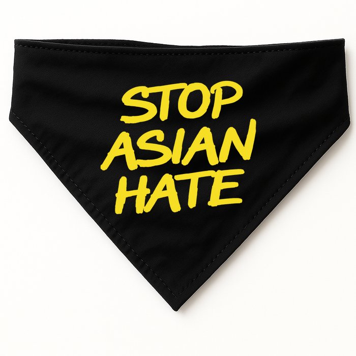 Stop Asian Hate Support USA-Made Doggie Bandana