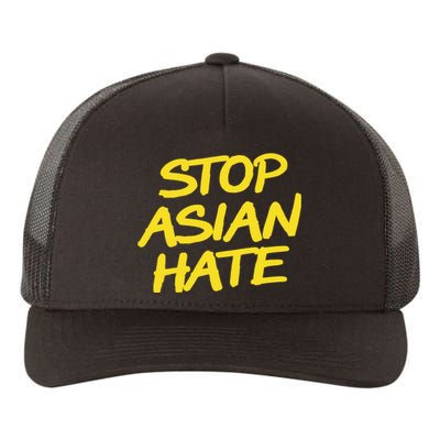 Stop Asian Hate Support Yupoong Adult 5-Panel Trucker Hat