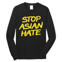 Stop Asian Hate Support Long Sleeve Shirt