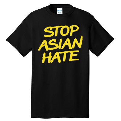 Stop Asian Hate Support Tall T-Shirt