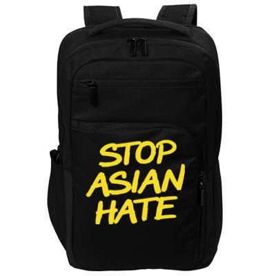 Stop Asian Hate Support Impact Tech Backpack