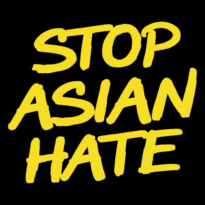 Stop Asian Hate Support Women's Perfect Tri Tunic Long Sleeve Shirt