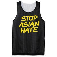 Stop Asian Hate Support Mesh Reversible Basketball Jersey Tank