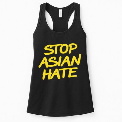 Stop Asian Hate Support Women's Racerback Tank