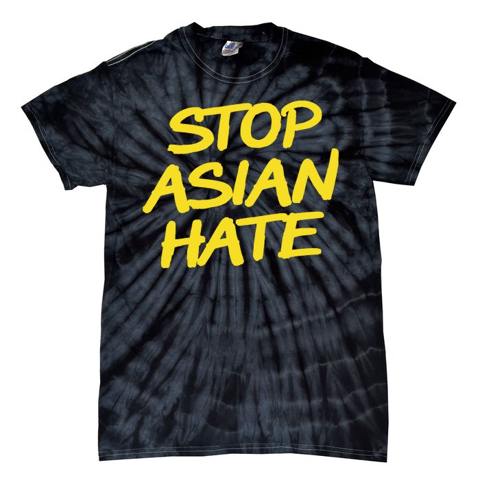 Stop Asian Hate Support Tie-Dye T-Shirt