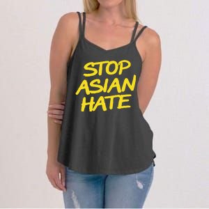 Stop Asian Hate Support Women's Strappy Tank