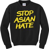 Stop Asian Hate Support Kids Sweatshirt