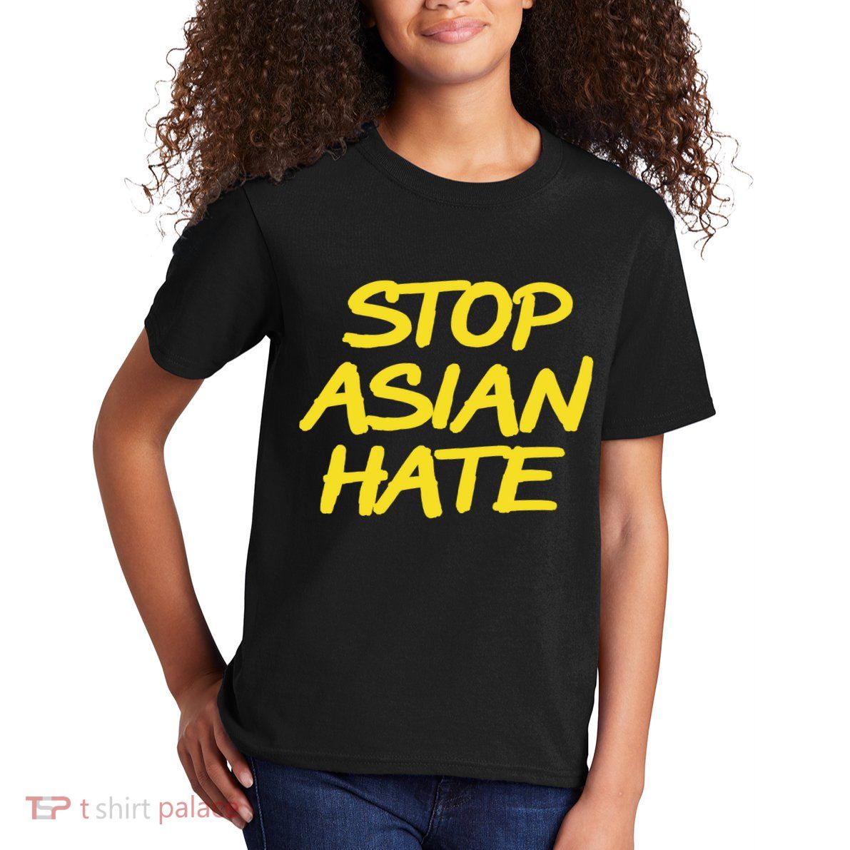 Stop Asian Hate Support Kids T-Shirt