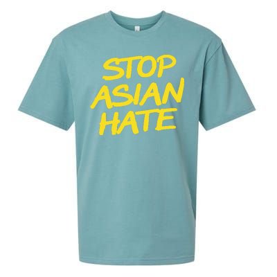 Stop Asian Hate Support Sueded Cloud Jersey T-Shirt