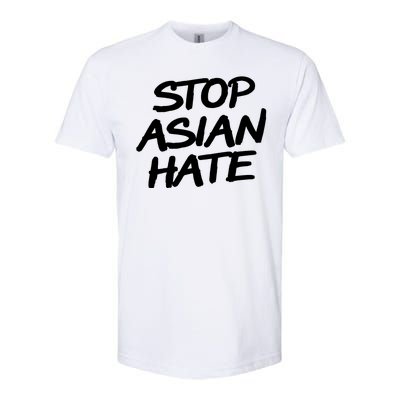 Stop Asian Hate Support Softstyle® CVC T-Shirt