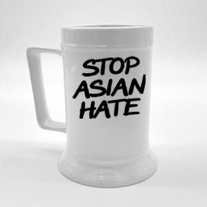 Stop Asian Hate Support Beer Stein