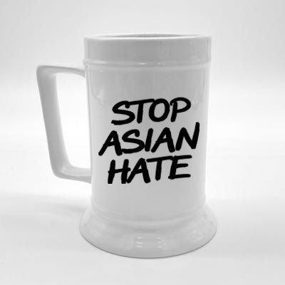 Stop Asian Hate Support Beer Stein