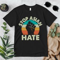 Stop Asian Hate Vintage Protest Fist Premium T-Shirt