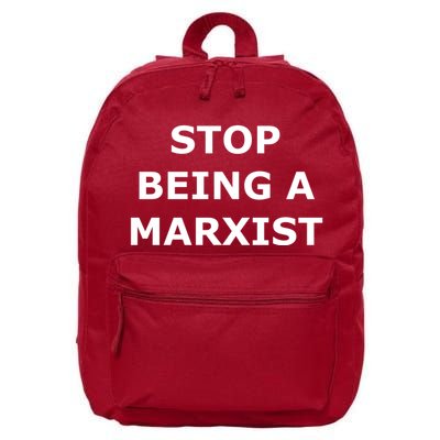 Stop Being A Marxist 16 in Basic Backpack