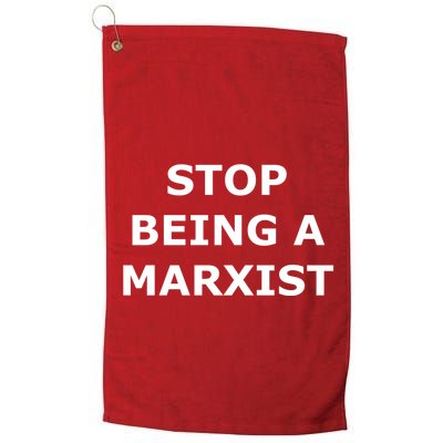 Stop Being A Marxist Golf Towel